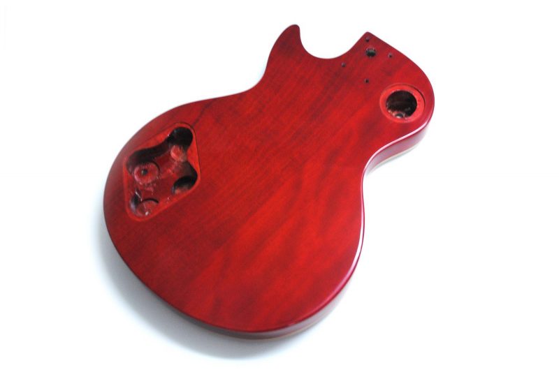 CUERPO LES PAUL DE CAOBA CON TAPA DE ARCE FLAMEADO CEREZA SUNBURST
