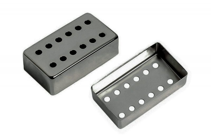 CUBIERTAS ARTEC HUMBUCKER 12 POLOS AJUSTABLES NEGRO NIQUEL