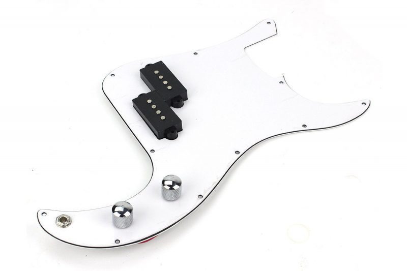 PICKGUARD PRECISION BASS BLANCO 3 CAPAS COMPLETO