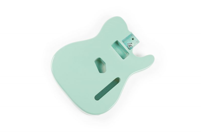 CUERPO TELECASTER DE ALISO SURF GREEN