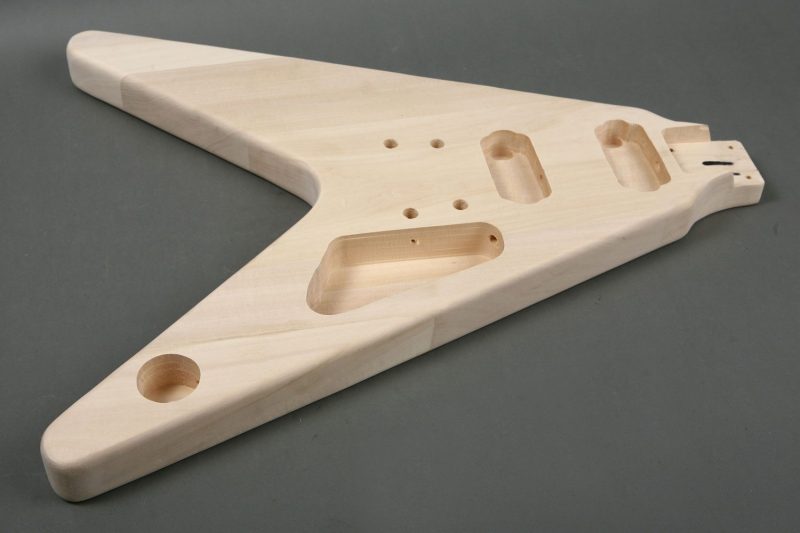 CUERPO FLYING V GIBSON DE CAOBA