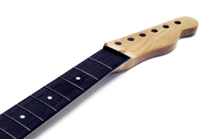 MASTIL TELECASTER DE ARCE Y EBANO 22 TRASTES CLEAR GLOSS