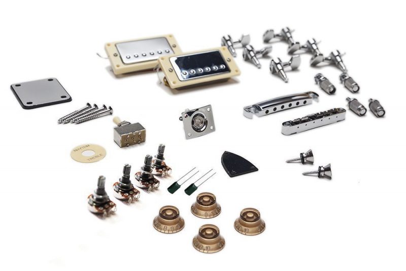 KIT COMPLETO DE HARDWARE GIBSON CROMADO