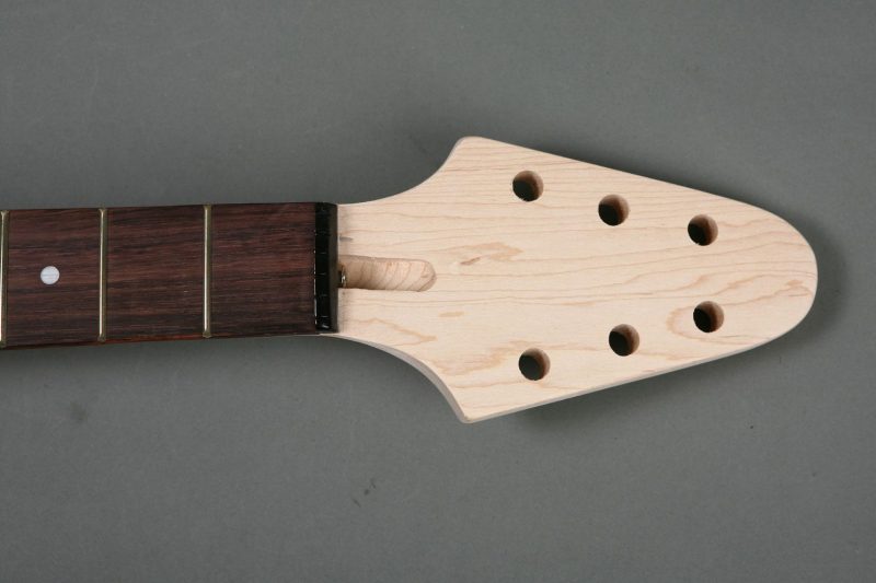 MAPLE & ROSEWOOD FLYING V GIBSON NECK