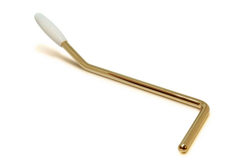 PALANCA "PUSH-IN" PARA PUENTE TREMOLO WILKINSON DORADA TIP BLANCO