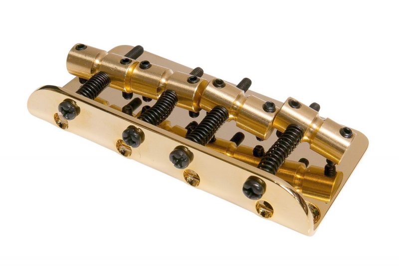 PUENTE WILKINSON WBBC BAJO 4 CUERDAS DORADO