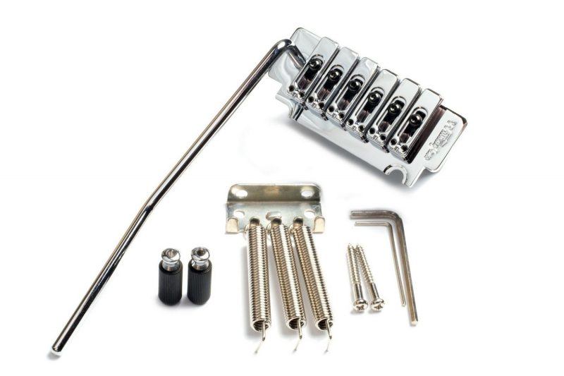 CHROME WILKINSON WVS50K STRATOCASTER TREMOLO BRIDGE