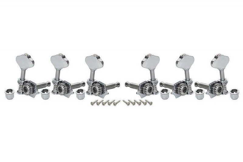CHROME WJ-28N OPEN GEAR WILKINSON MACHINE HEADS
