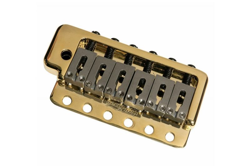 GOLD WILKINSON WVPC STRATOCASTER TREMOLO BRIDGE