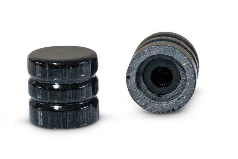 BOTON BARRIL MADERA DE EBANO