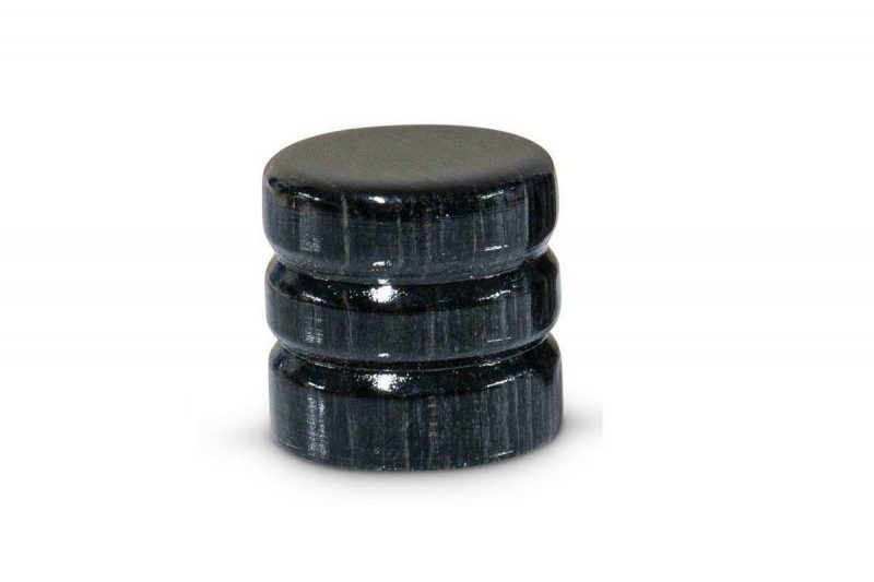 BOTON BARRIL MADERA DE EBANO
