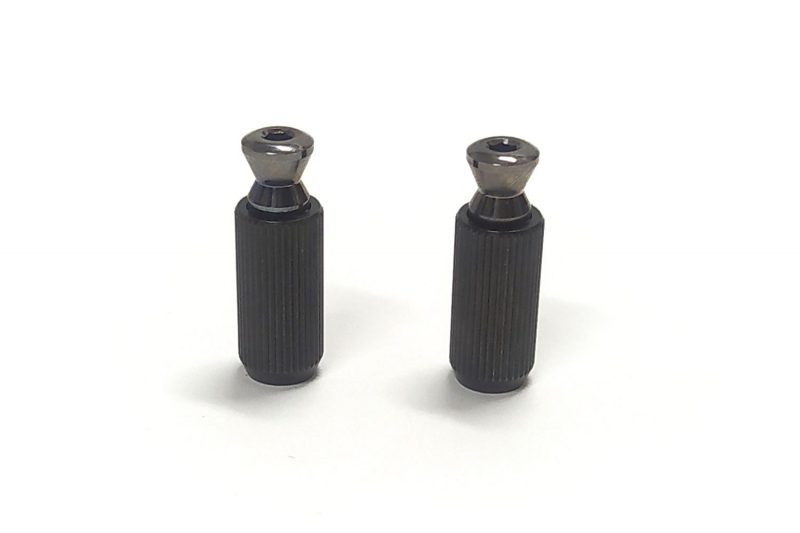 BLACK NICKEL TREMOLO & FLOYD ROSE KOREA POSTS & STUDS
