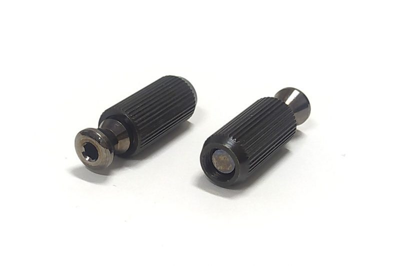 BLACK NICKEL TREMOLO & FLOYD ROSE KOREA POSTS & STUDS