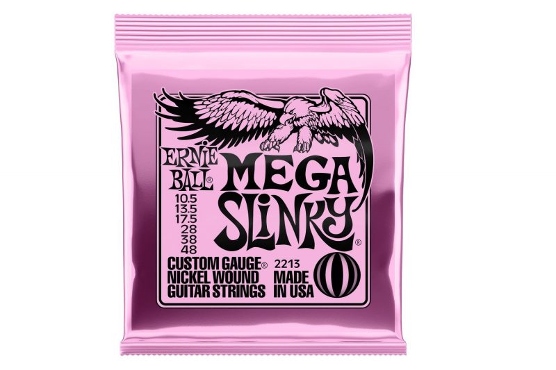 SET DE CUERDAS ERNIE BALL MEGA SLINKY NICKEL 2213
