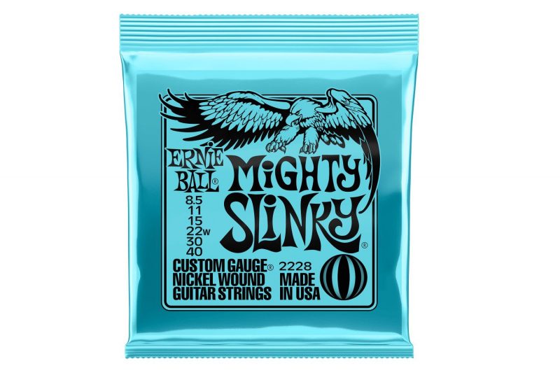 SET DE CUERDAS ERNIE BALL MIGHTY SLINKY NICKEL 2228