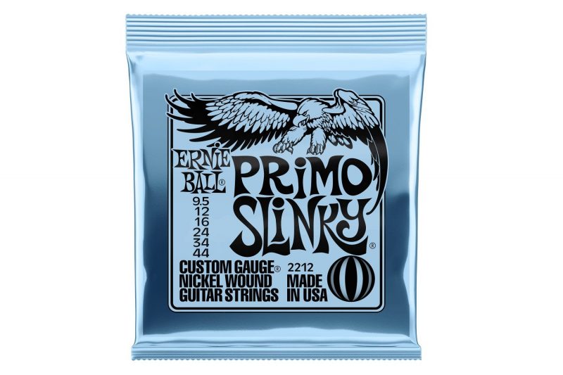 SET DE CUERDAS ERNIE BALL PRIMO SLINKY NICKEL 2212