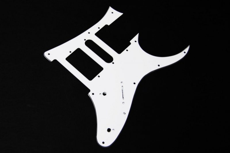 WHITE 3PLY JEM PICKGUARD HSH