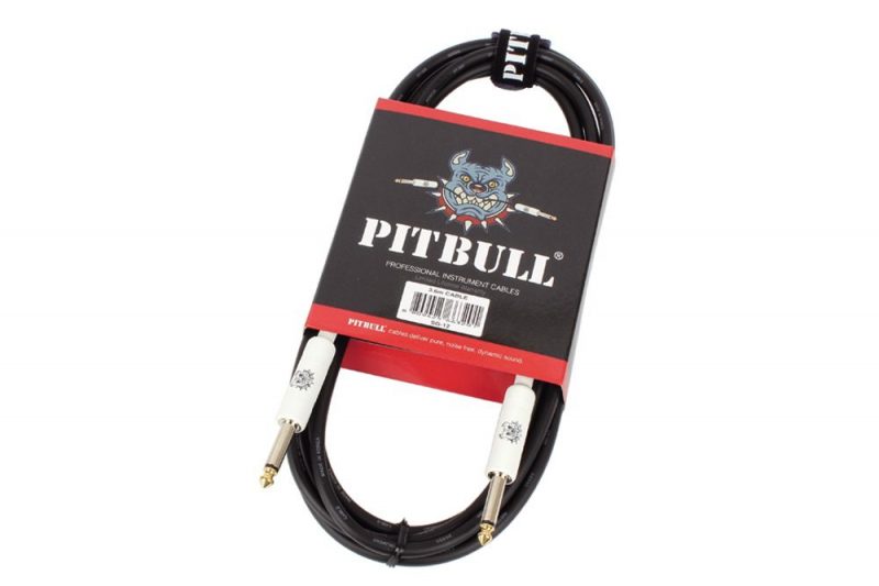 PITBULL SG-12 PVC DOUBLE MONO JACK 6.35MM CABLE 3,6 METERS