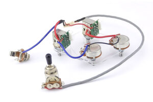 EPIPHONE LES PAUL PUSH PULL WIRING HARNESS KIT BLACK TIP