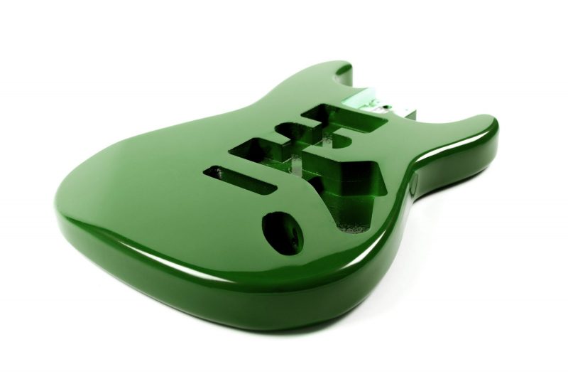 CUERPO STRATOCASTER DE TILO VERDE OLIVA
