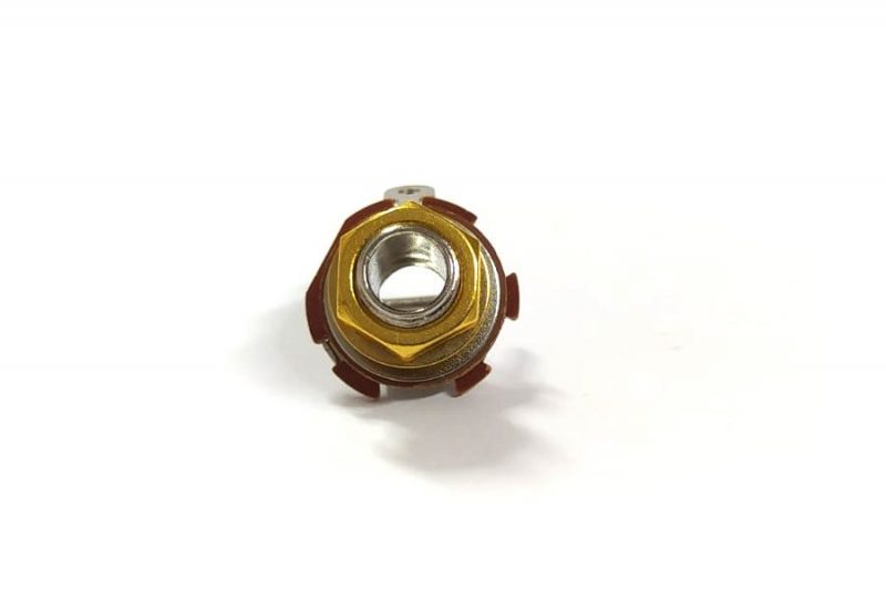 GOLD FEMALE MONO JACK CONNECTOR