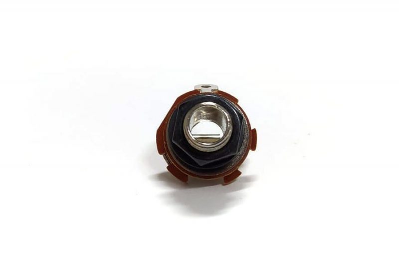 CONECTOR JACK HEMBRA MONO NEGRO