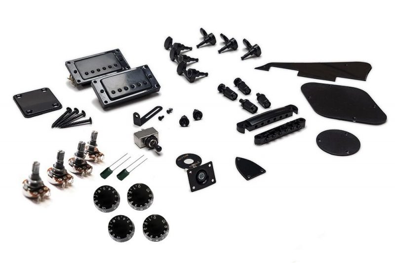 BLACK LES PAUL HARDWARE KIT