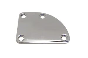 PLACA PARA LA UNION DEL MASTIL CURVADA CROMADA