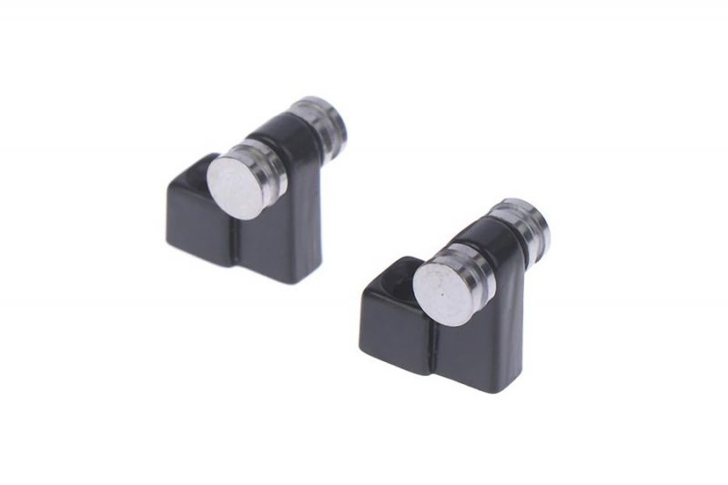 BLACK-CHROME ROLLER STRING TREES