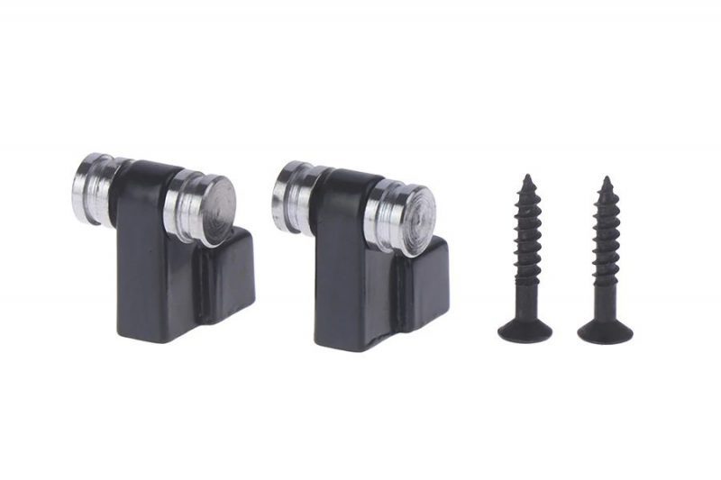 BLACK-CHROME ROLLER STRING TREES