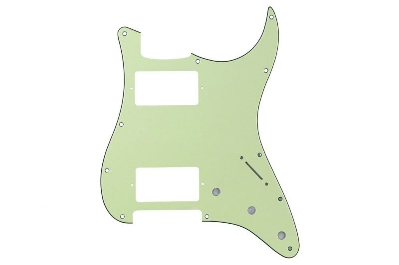 PICKGUARD STRATOCASTER HH VERDE MENTA 3 CAPAS