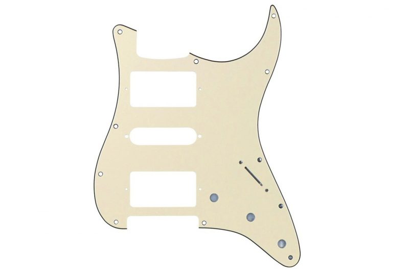 PICKGUARD STRATOCASTER HSH CREMA 3PLY
