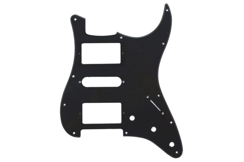 PICKGUARD STRATOCASTER HSH NEGRO MATE 1 CAPA