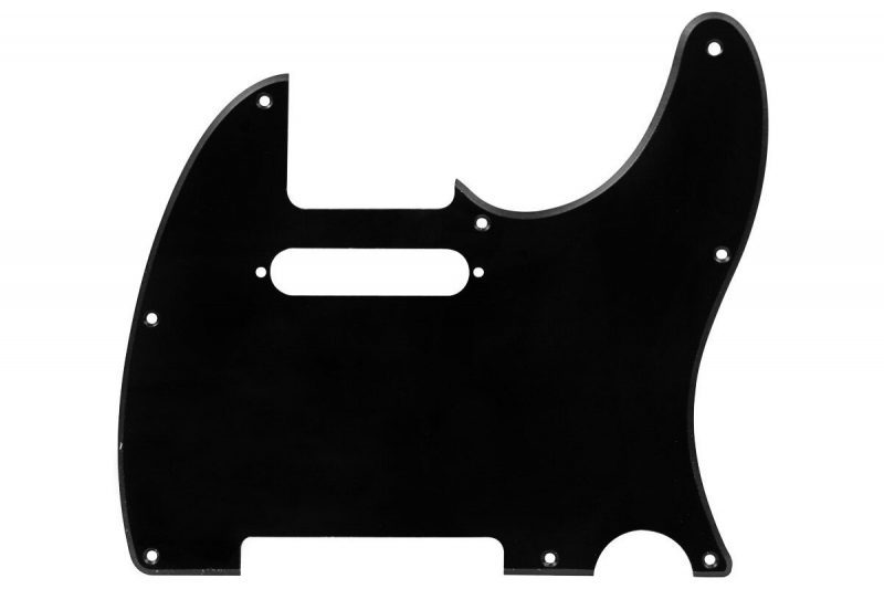 PICKGUARD TELECASTER NEGRO MATE 1 CAPA