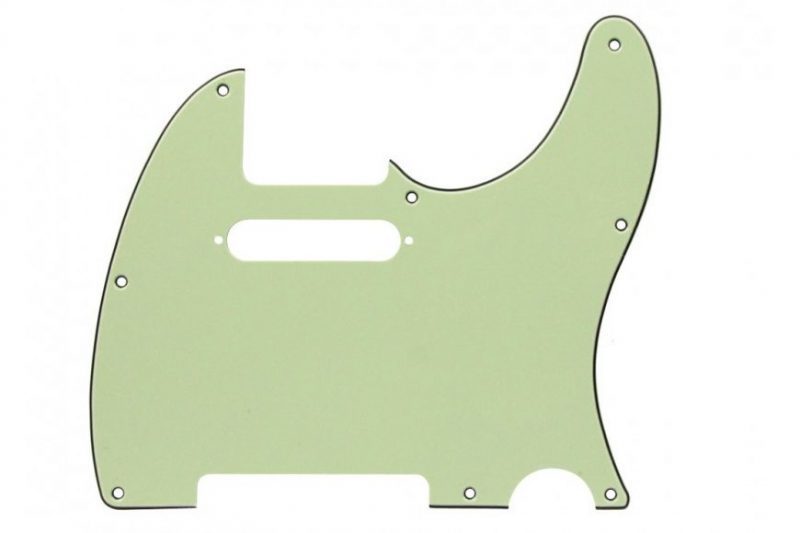 PICKGUARD TELECASTER VERDE MENTA 3 CAPAS