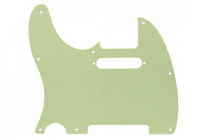 PICKGUARD TELECASTER VERDE MENTA 3 CAPAS
