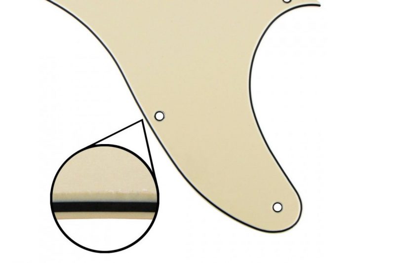 PICKGUARD TELECASTER HUMBUCKER CREMA 3 CAPAS