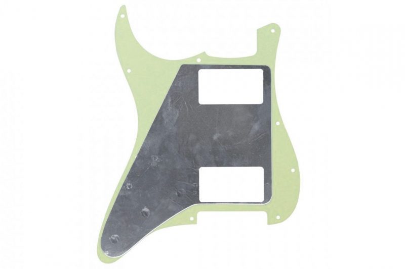 PICKGUARD STRATOCASTER HH VERDE MENTA 3 CAPAS