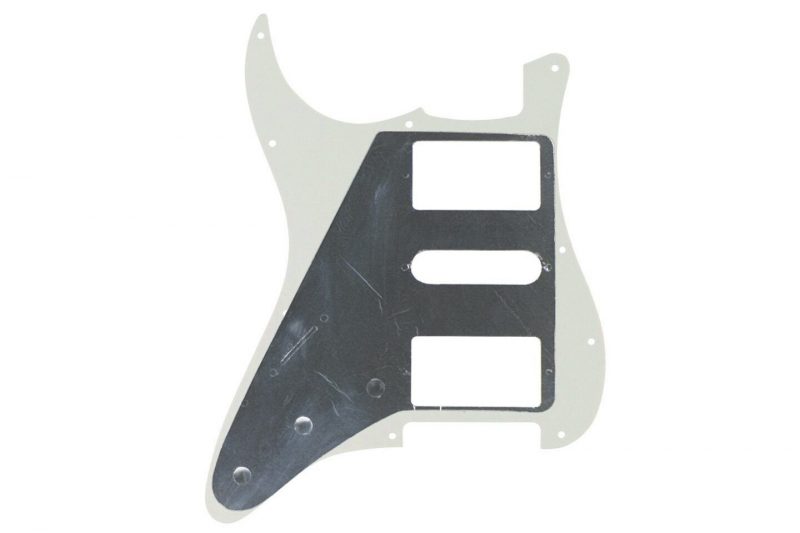 WHITE VINTAGE STRATOCASTER PICKGUARD HSH 3PLY