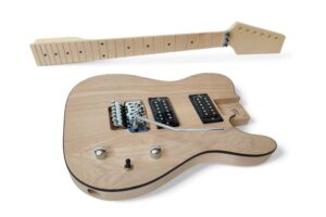 KIT DIY GUITARRA ELECTRICA TELECASTER DE FRESNO HUMBUCKER FLOYD ROSE