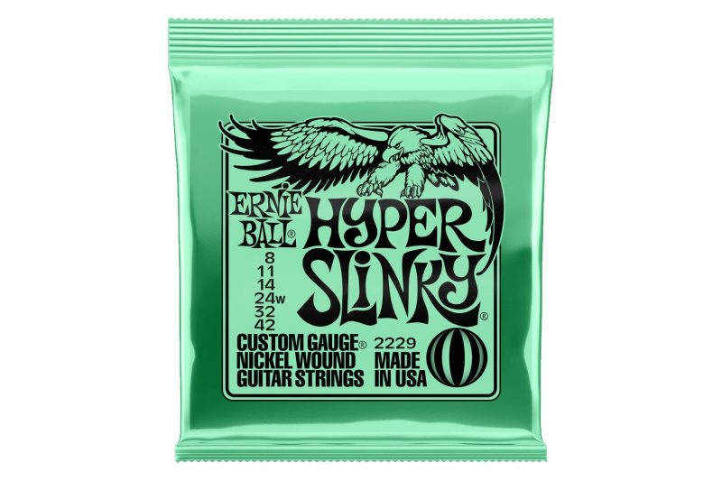 SET DE CUERDAS ERNIE BALL HYPER SLINKY NICKEL 2229