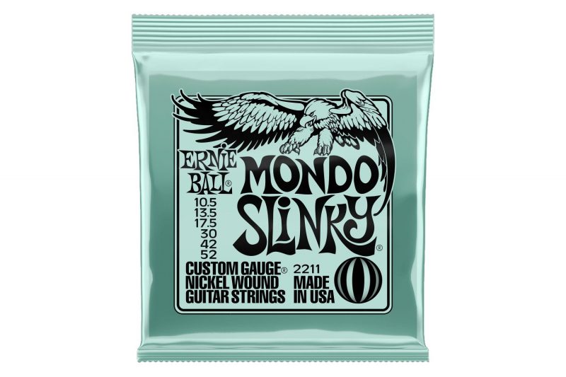 SET DE CUERDAS ERNIE BALL MONDO SLINKY NICKEL 2211
