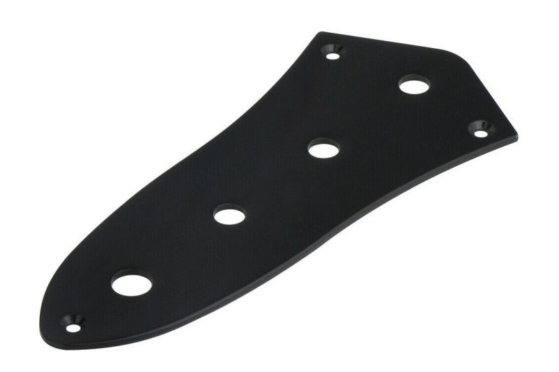 HC002 BLACK JAZZ BASS CONTROL PLATE