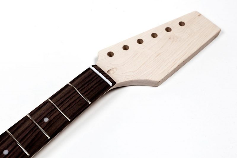 MASTIL TELECASTER DE ARCE Y PALO ROSA 21 TRASTES CEJILLA HUESO STOCK-B