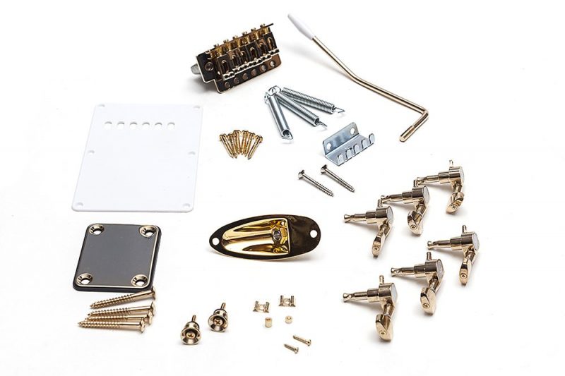 GOLD STRATOCASTER HARDWARE KIT