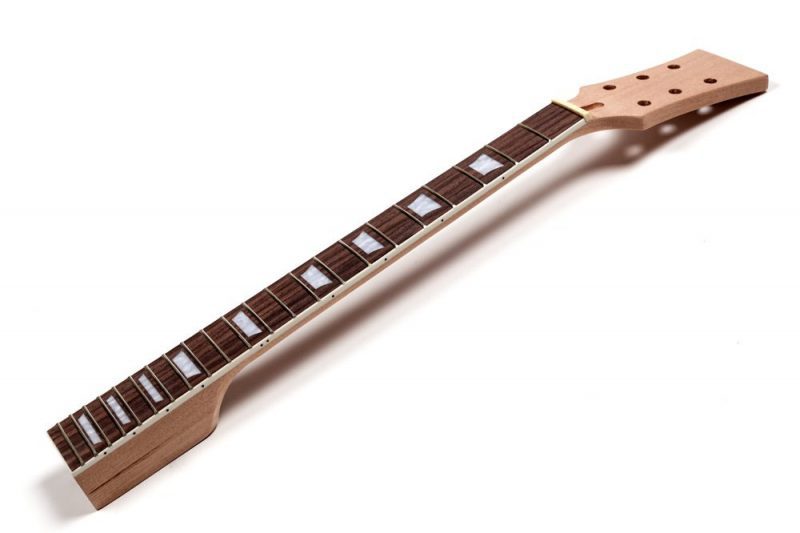 MASTIL LES PAUL DE CAOBA Y PALO ROSA TRAPECIOS ENCOLADO ZURDO