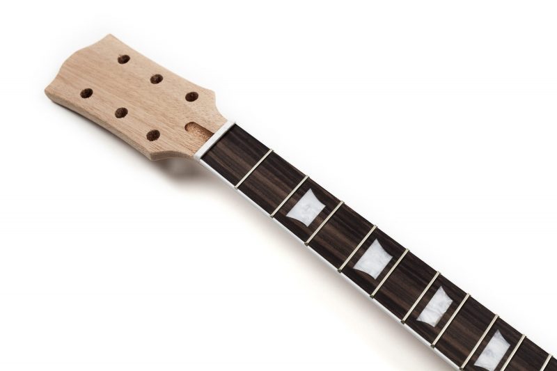 MASTIL LES PAUL DE CAOBA Y PALO ROSA TRAPECIOS ENCOLADO PALA GIBSON ZURDO
