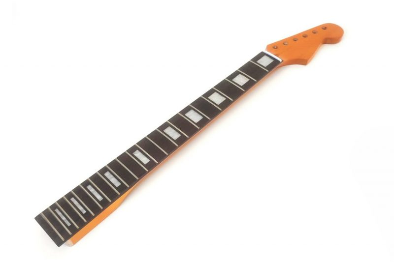 MASTIL STRATOCASTER DE ARCE Y COTTONWOOD 22 TRASTES RECTANGULOS VINTAGE TINT GLOSS