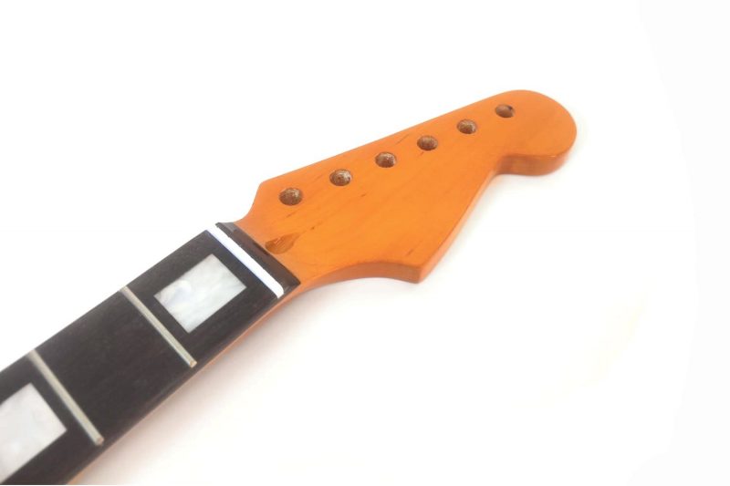 MASTIL STRATOCASTER DE ARCE Y COTTONWOOD 22 TRASTES RECTANGULOS VINTAGE TINT GLOSS
