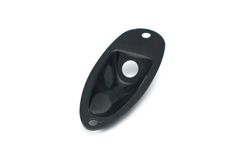 BLACK STRATOCASTER HJ001 JACK PLATE